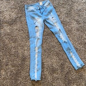 Ripped jeans